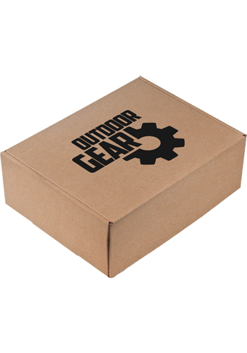 Large Matte Corrugated Kraft Paper Mailer Box | HCBOXKSPL