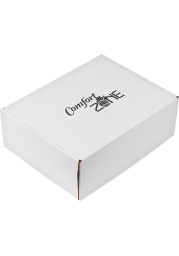 Large White Matte Corrugated Mailer Box | HCBOXWSPL
