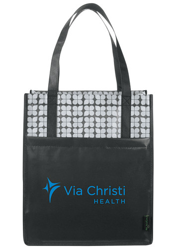 Laminated Non-Woven Big Grocery Tote Bags | LE216038