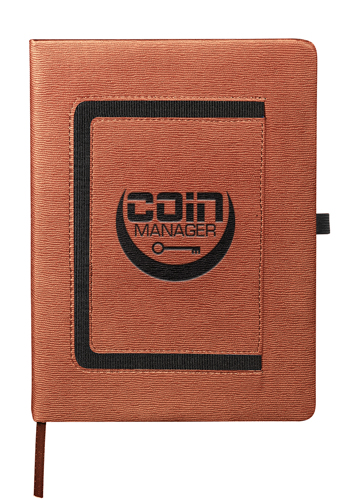 Personalized LEEMAN Large Roma Journals with Phone Pocket
