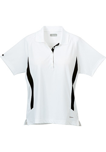 #LEM96211 Custom Womens Mitica Short Sleeve Polo Shirts