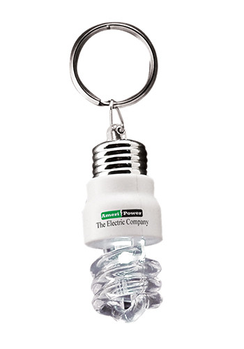Light Saving Bulb Keychains | IL778
