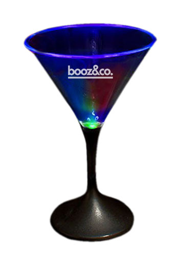 #WCLIT910 Custom 7 oz. LED Lighted Martini Glasses