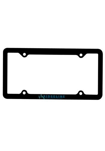 Line Plastic License Plate Frames | AK8041004