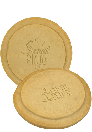 USA Made Shortbread Logo Cookie