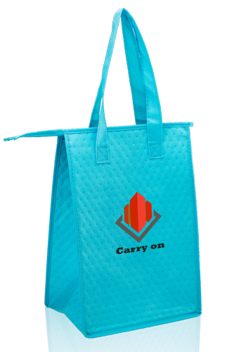 Promotional Zipper Insulated Lunch Tote Bags