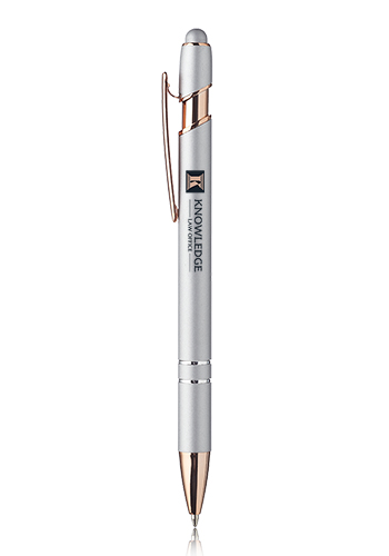 Majesty Stylus Pen with Rose Gold Trim | MP287