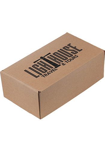 Medium Matte Corrugated Kraft Paper Mailer Box | HCBOXKSPM