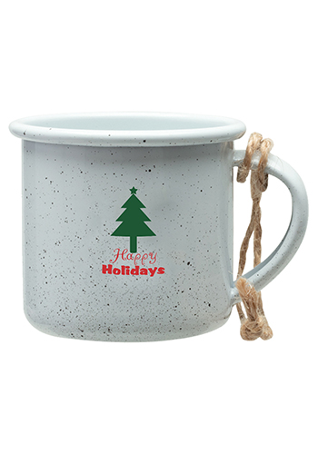 Mini Campfire Mug Holiday Ornament | IL1714