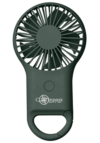 Mini Pocket Fan with Mountaineering Buckle