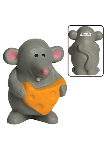 Mouse with Cheese Stress Balls | AL26096