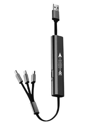 Multi Cable Charging Cord Adapter