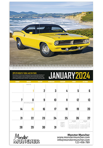 Muscle Cars Triumph Calendars | X11338