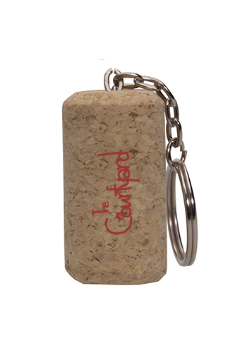 Natural Cork Keychain | IL751