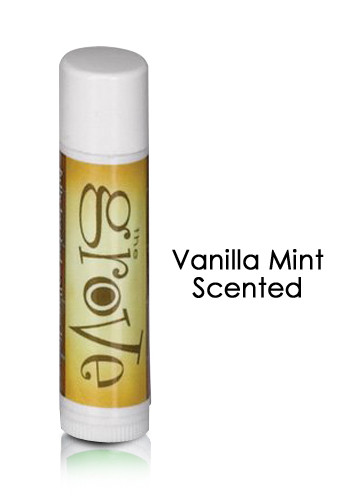 Personalized Natural Lip Balms in White Tube