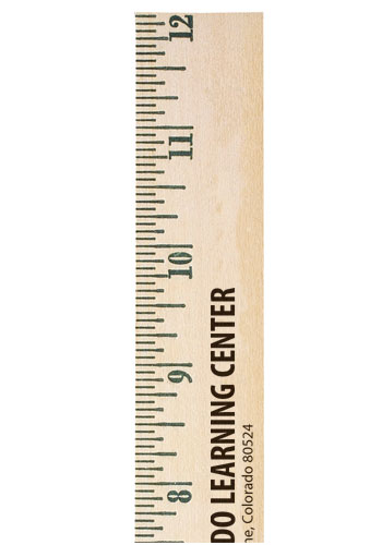 Natural Wood Foot Rulers | AK90412