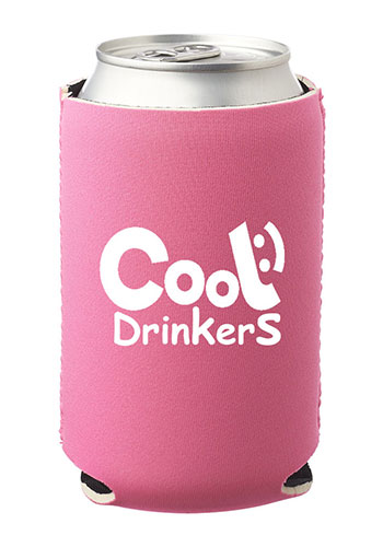 Neoprene Reversible Can Cooler Pink : Target