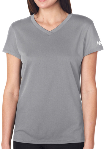 New balance ladies ndurance shop athletic v neck t shirt