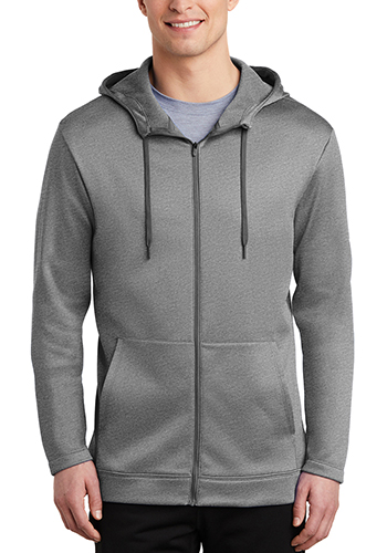 Custom Nike Therma-FIT Full-Zip Fleece Hoodies | SANKAH6259 - DiscountMugs