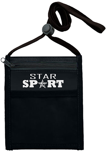 Nylon Pouch with Front Zipper Pocket