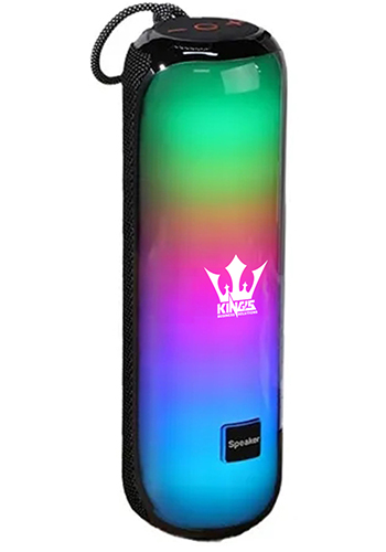 Outdoor Wireless Speaker with Dynamic LED Lights
