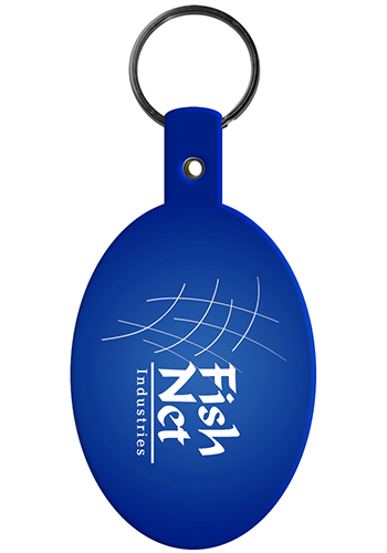 Personalized Oval Flexible Key Tags