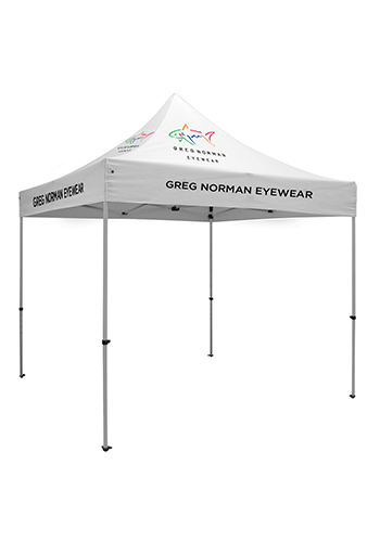 #SHD240624 - Personalized 10'W X 10'H 4 Locations Full Color Print Deluxe Event Tent Kits