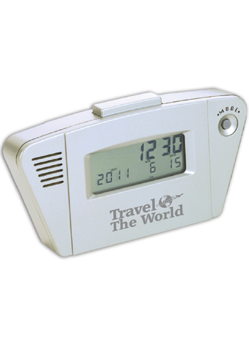 Matte Silver Countdown Alarm Clocks | NOI10AC124