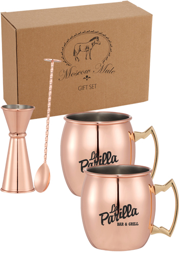 Moscow Mule Mug 4-in-1 Gift Sets | LE162522