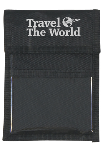 Nylon Neck Wallet Badge Holders | X20110