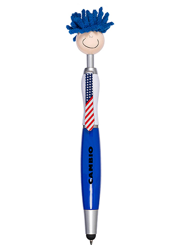 #PL1726 - Personalized Patriotic MopTopper™ Pen Screen Cleaners