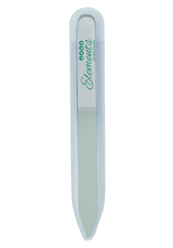 Tempered Glass Nail Files in Clear Sleeve | IV5405