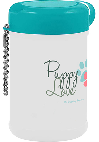 Personalized Pet Wipes in Canister