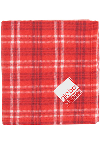 Customized Plaid Fleece Blankets