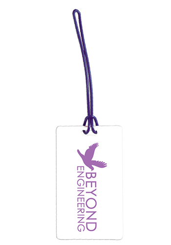 Personalized Plastic Slip-In Pocket Luggage Tags