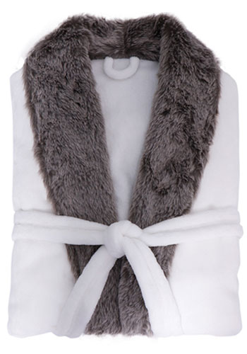 Plush Robes with Fur | APRFUR
