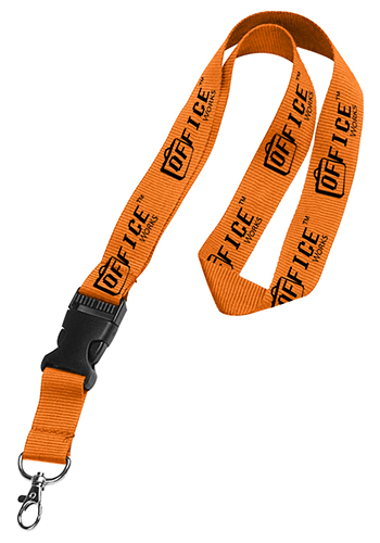 Polyester Lanyards with Detachable Buckle Release | IDLPYBR34