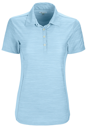 Personalized Women's Greg Norman Play Dry® Heather Solid Polo ...