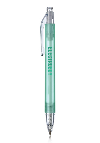 Pompano Translucent Plastic Pens | BP393