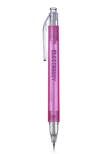 Customized Pompano Translucent Plastic Pens