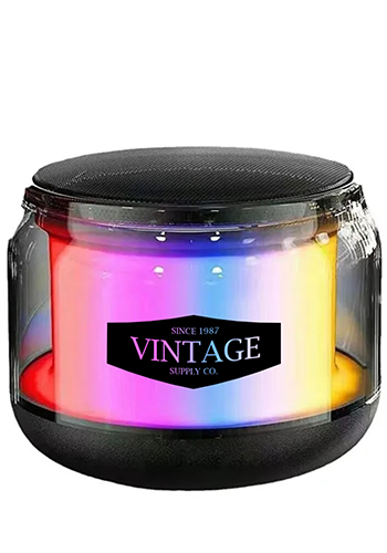 Portable Bluetooth Speakers with Colorful Lights and Sound