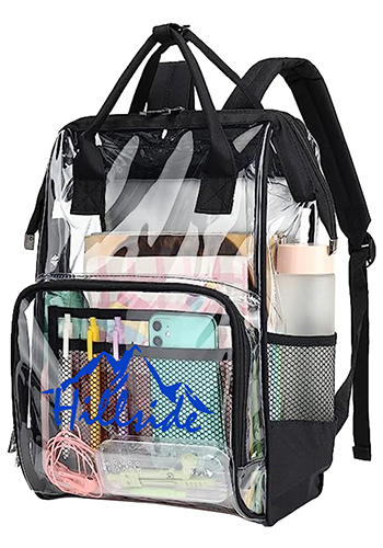 Premium Heavy Duty Clear Backpack | IDBCB14284