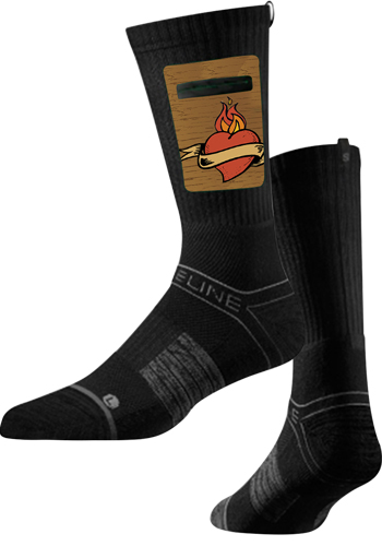 Premium Utility Black Crew Socks | SL1CRWPKTBLKST