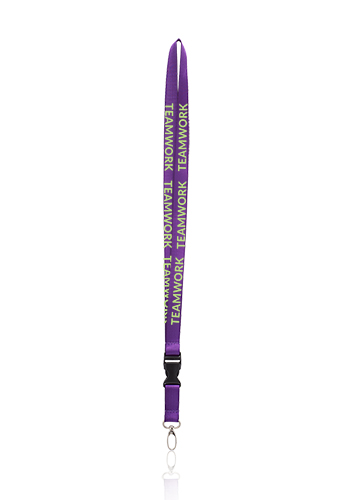 Promotional Pride Lanyards with Insert Buckle and Egg Clip