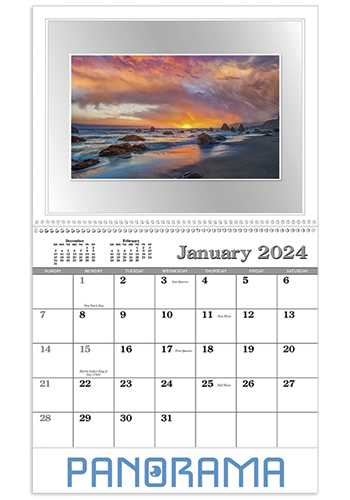 #X11626 Printed Memo Appointment with Picture Calendars