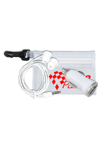 Car Accessory Kits in Carabiner Zipper Pouch | IVTK123