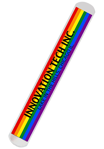 Rainbow Pride Slap Bracelets | WCJLR36