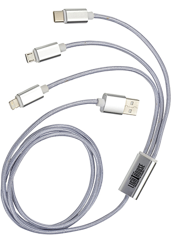 Realm 3-in-1 Long Charging Cables | LE714168