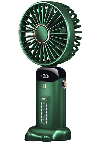 Rechargeable Digital Display Folding USB Fan