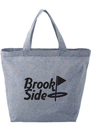 Recycled 5 oz Cotton Twill Grocery Totes | SM5779